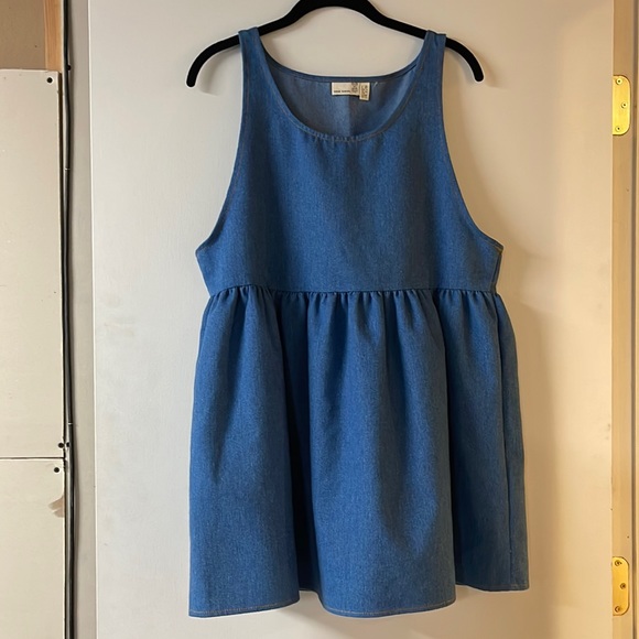 Urban Renewal Dresses & Skirts - Urban Renewal Denim Babydoll Dress